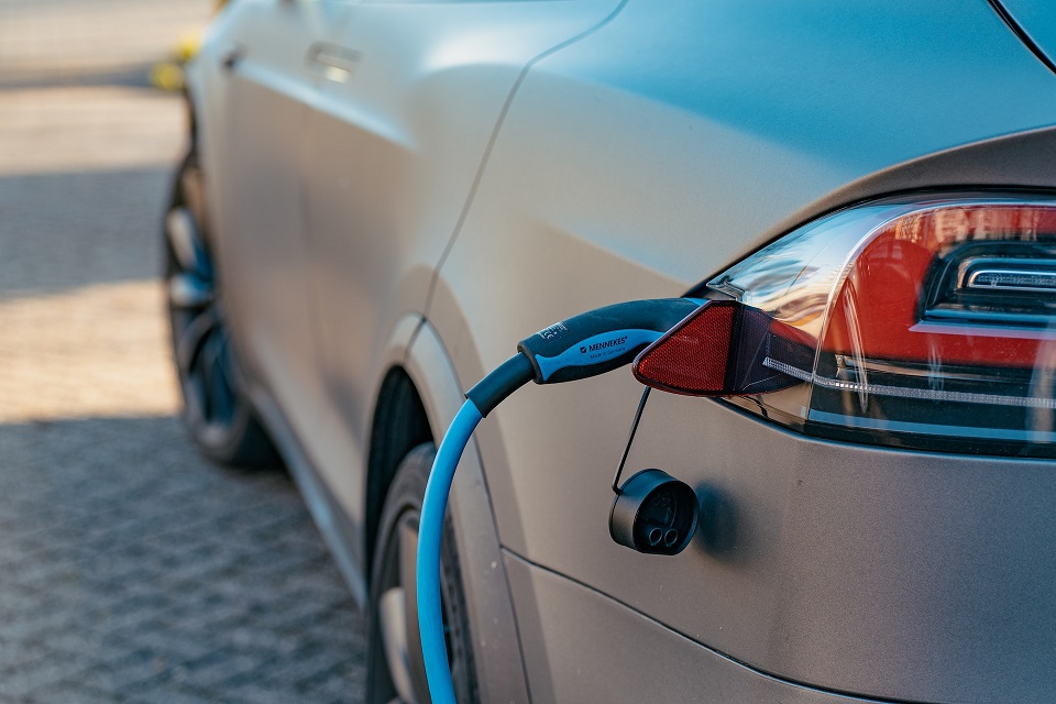 Recharge d'une Tesla Model 3