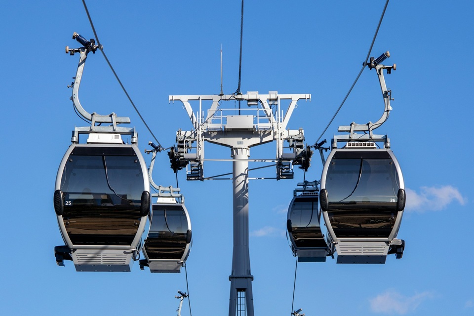Une nouvelle ligne de téléphérique urbain a ouvert entre Créteil et Villeneuve-Saint-Georges