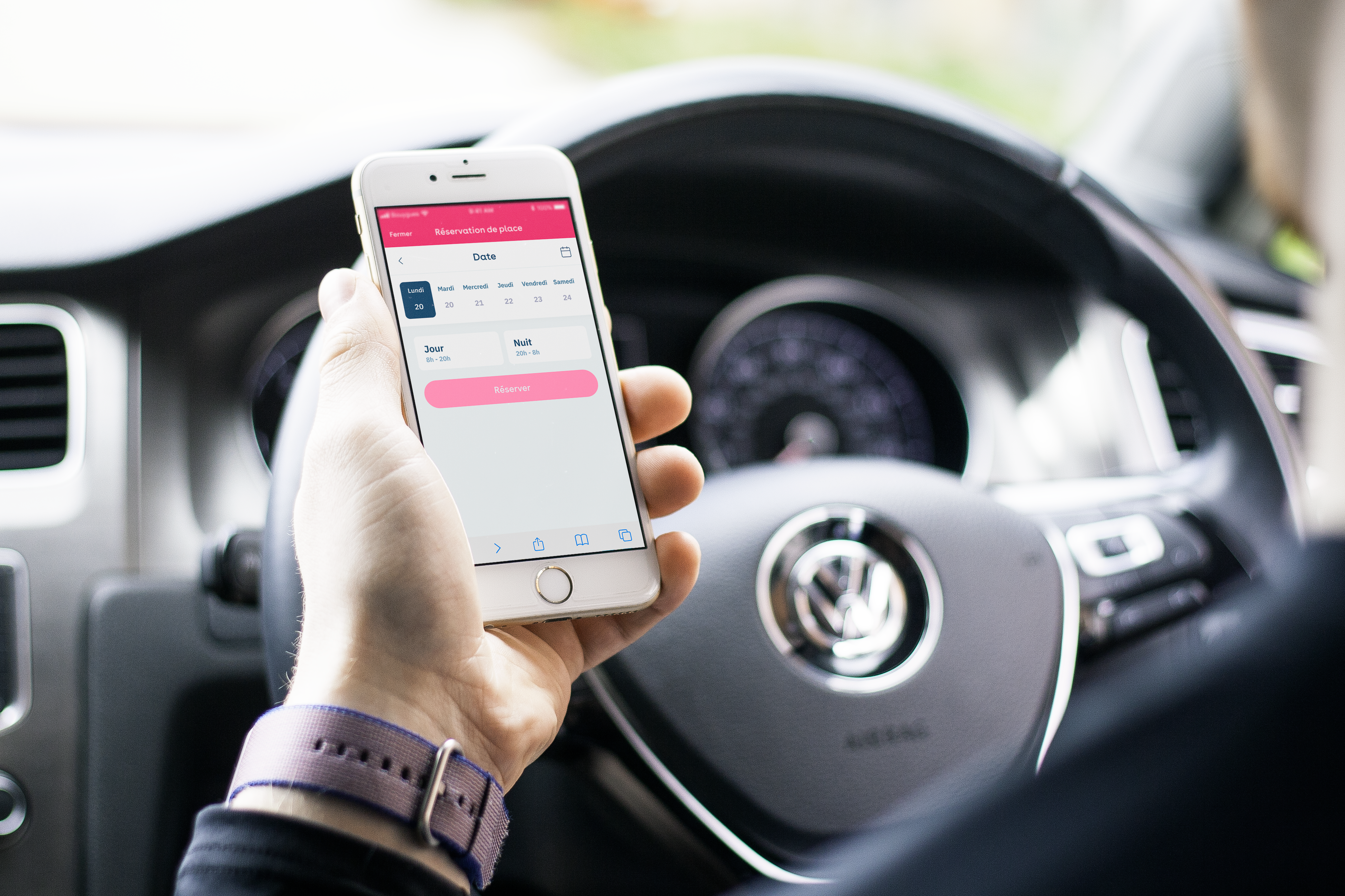 L'application Yespark permet de gagner du temps sur le stationnement