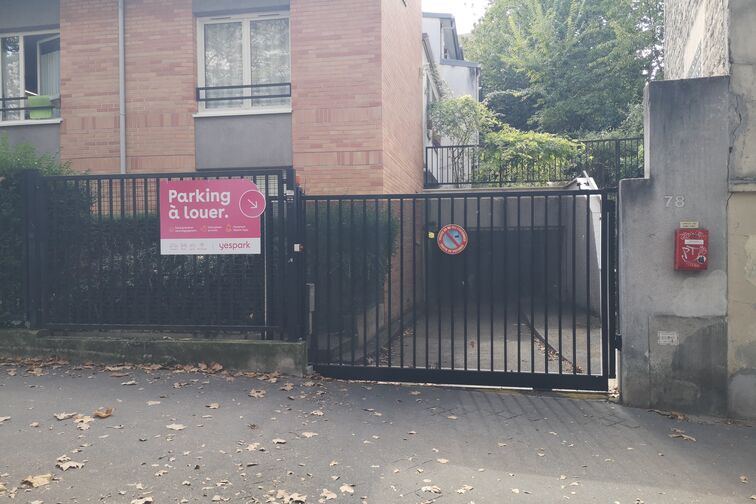 Location parking Métro Danube 78 rue David d'Angers Paris 19, rue