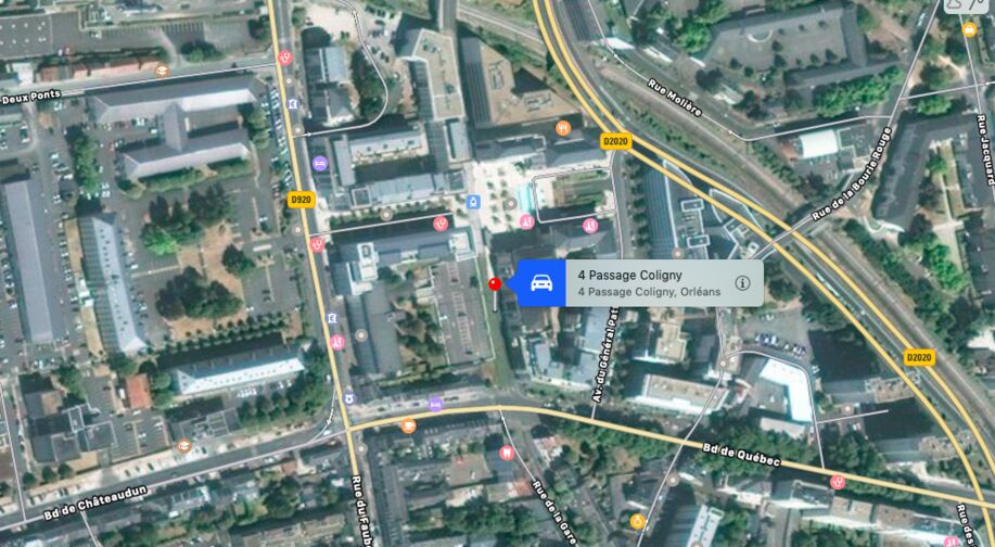 location parking Coligny - Orléans